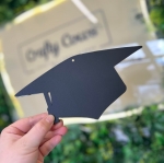 Acrylic+Gift+Card+Holder+-Graduation+Cap
